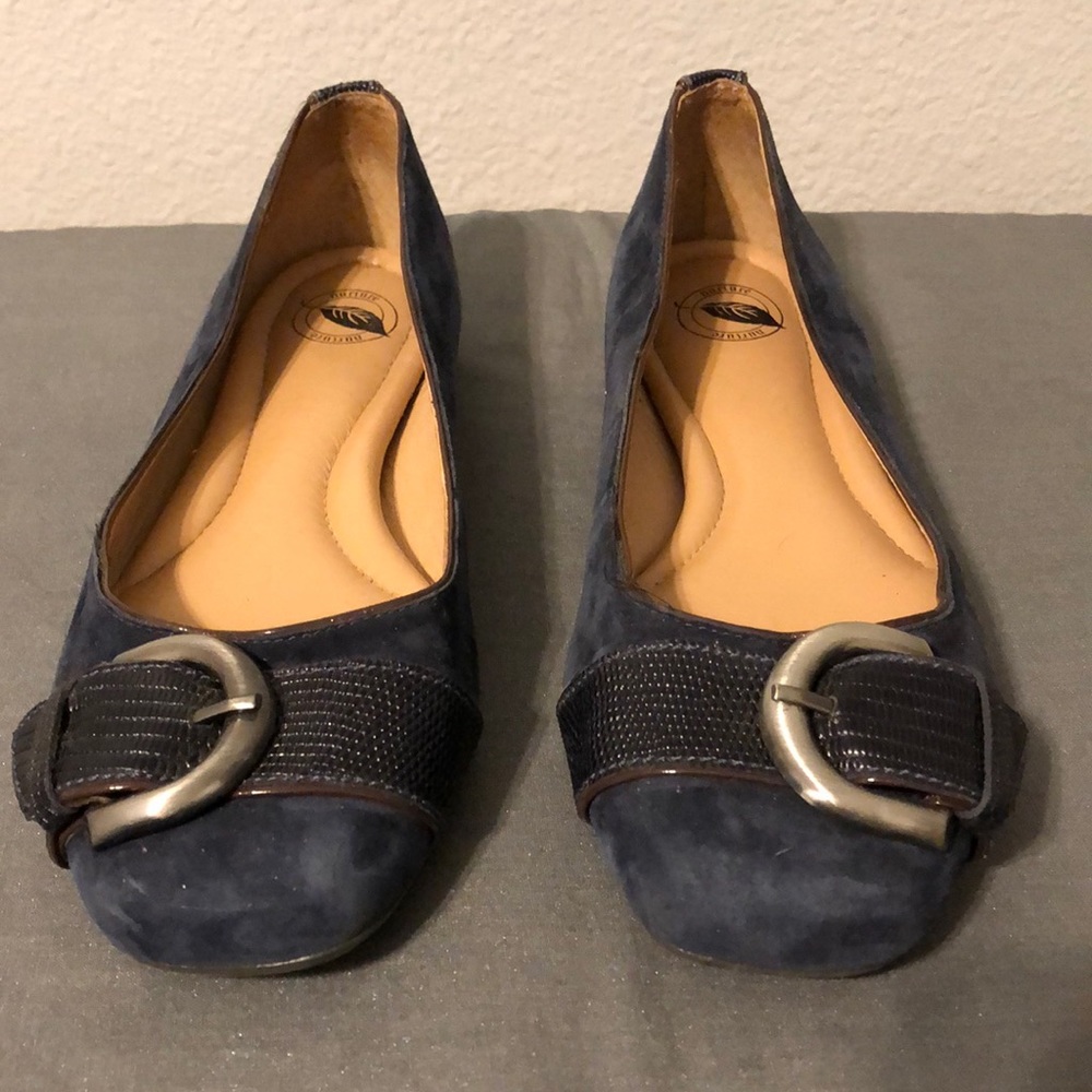 Navy Blue Flats